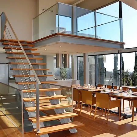 빌라 Incho Titanium Ultra Modern 4 Bedroom Stunning Sea Views Pool Table 아우카비데시